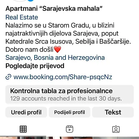 Sarajevska Mahala Daire Saraybosna